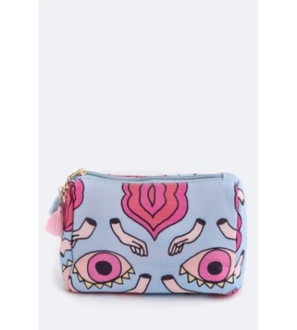 Eye & Hands Pattern Pouch
