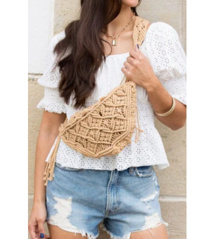 Macrame Sling Bag
