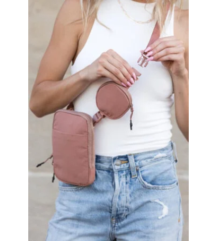 Eva Clippable/ Removable Coin Pouch Crossbody