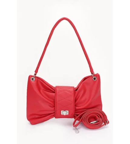 Oversize Bow Shape Shoulder Bag