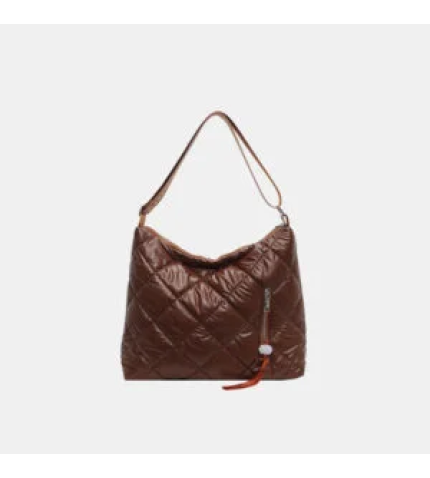 Quilted Nylon Travel Bag