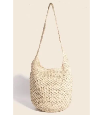 Fame Intricate Braided Hobo Shoulder Bag